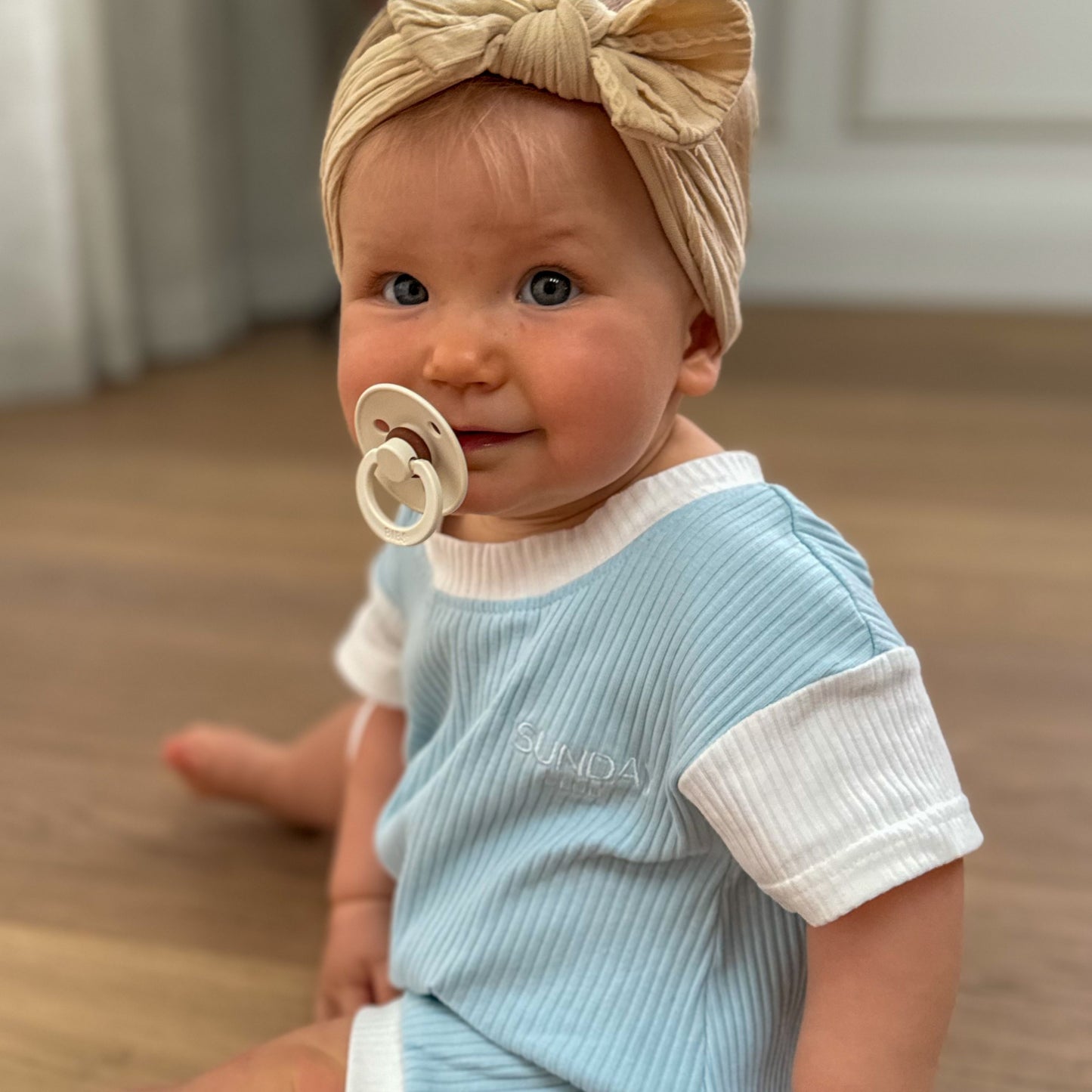 Levi Romper Blue
