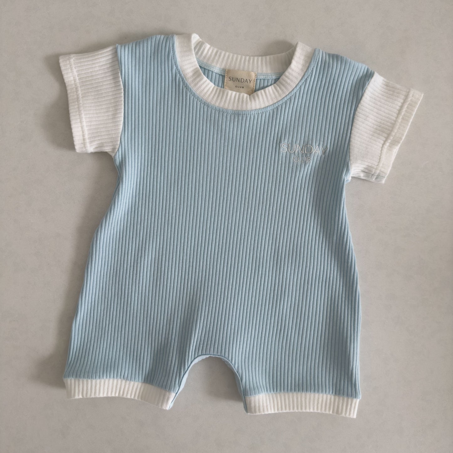 Levi Romper Blue