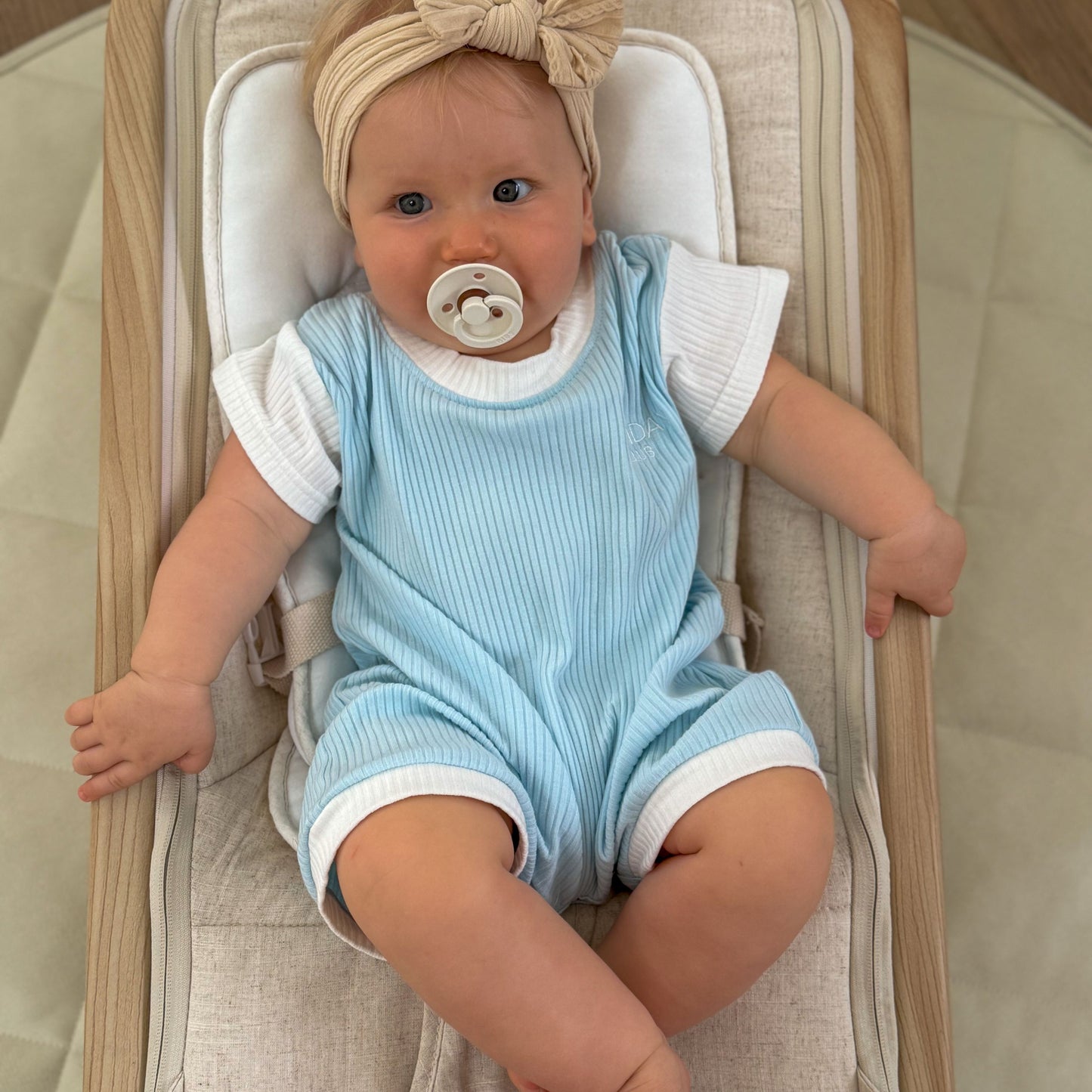 Levi Romper Blue