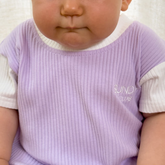 Levi Romper Lilac